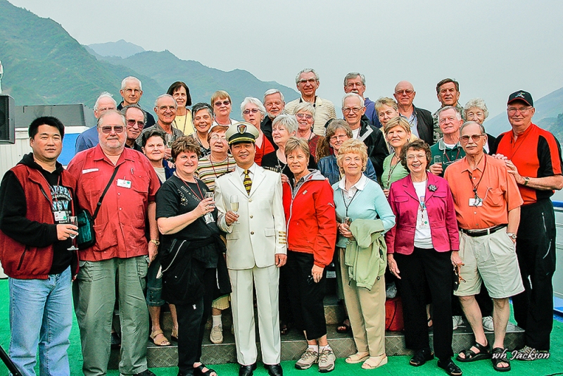 BILL ON THE YANGTZE RIVER