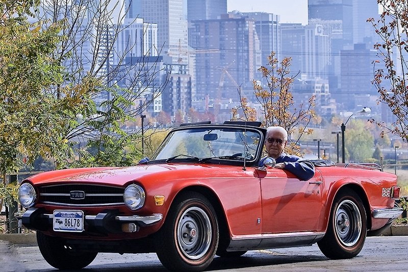 FRANK IN HIS TR 6